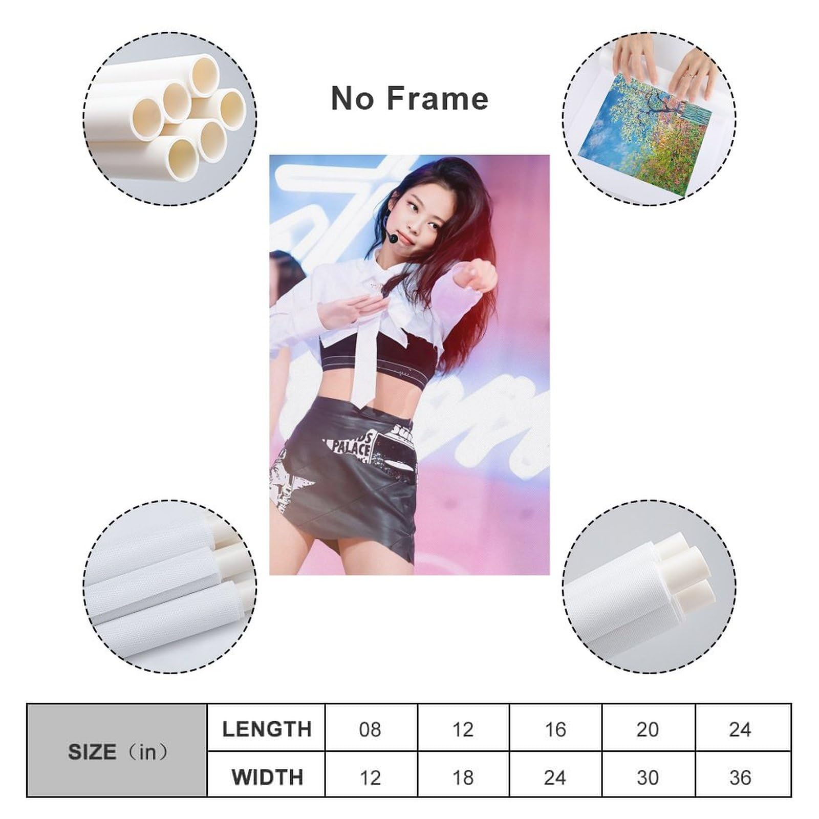 Amazon.co.jp: Blackpink Kim Jennieキム・ジェニ ポスター 韓流